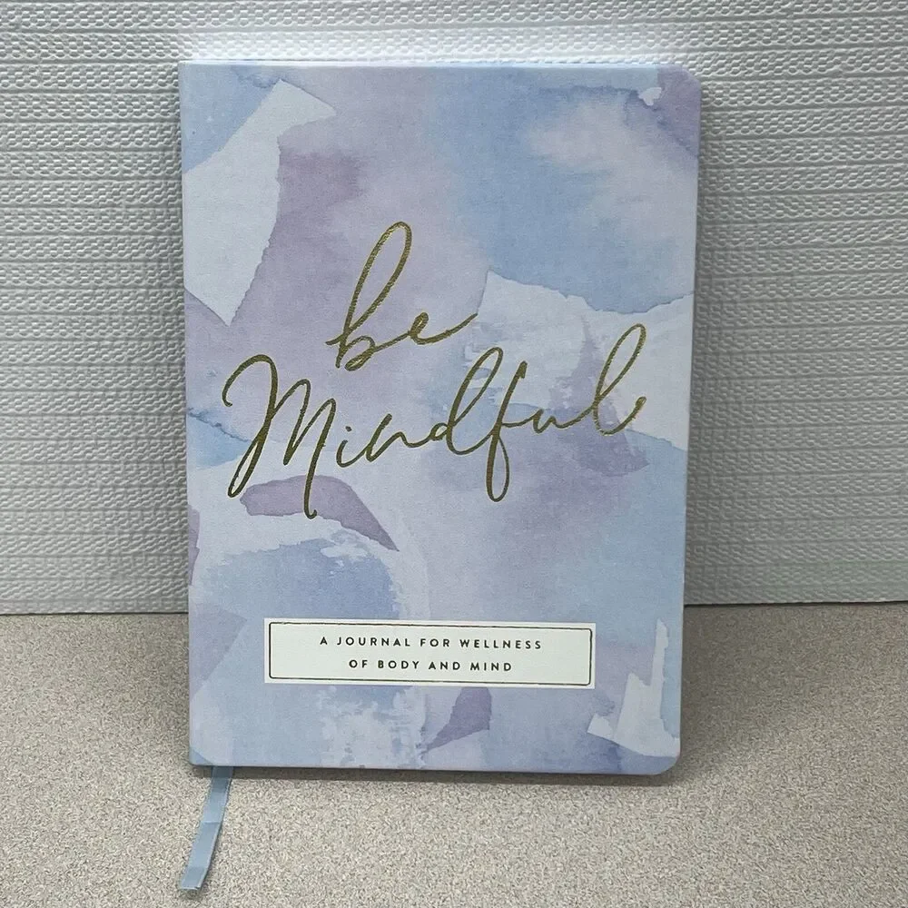 Eccolo Be Mindful Hardcover Notebook Journal Lined Watercolor